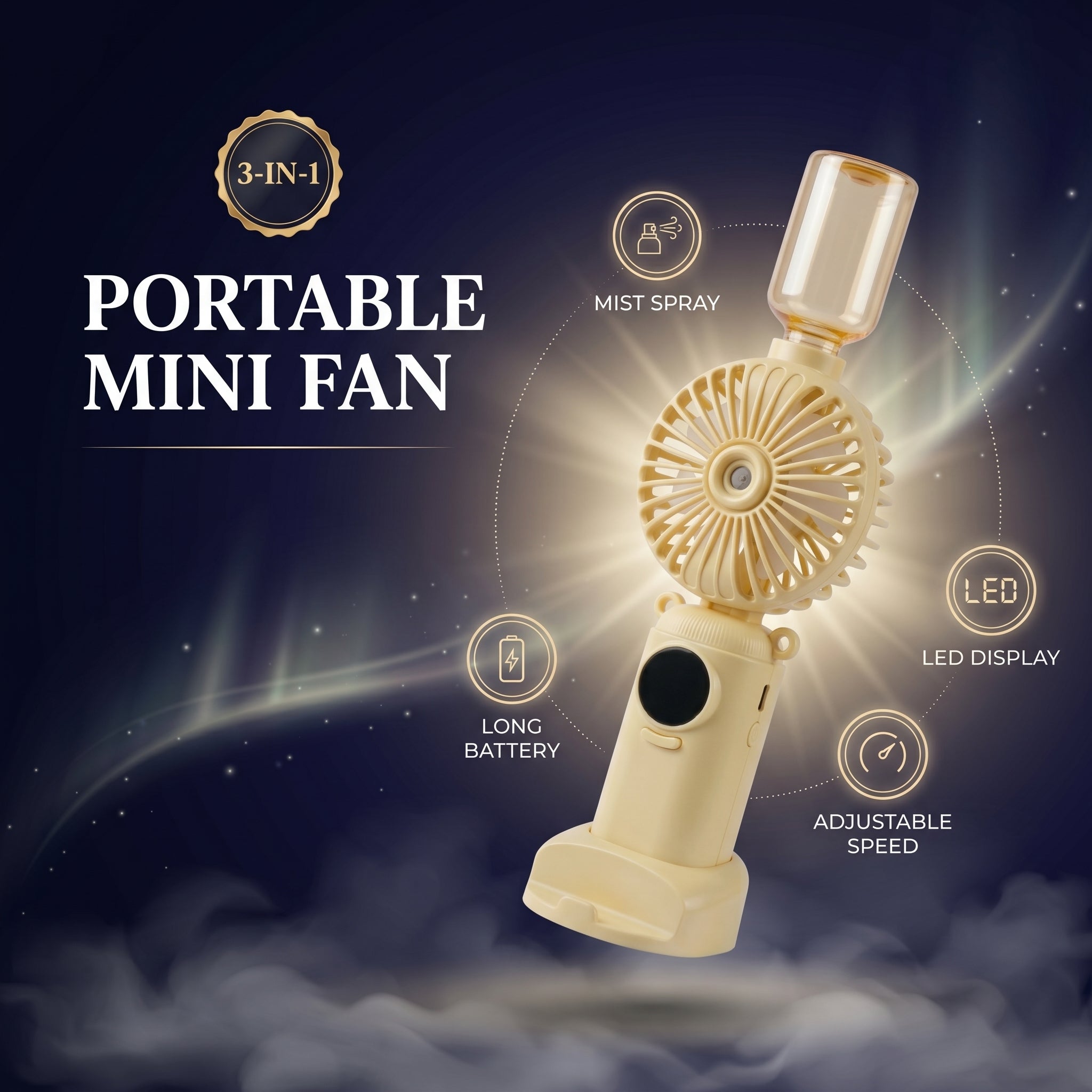 Portable Mini Mist Fan – Zegoes