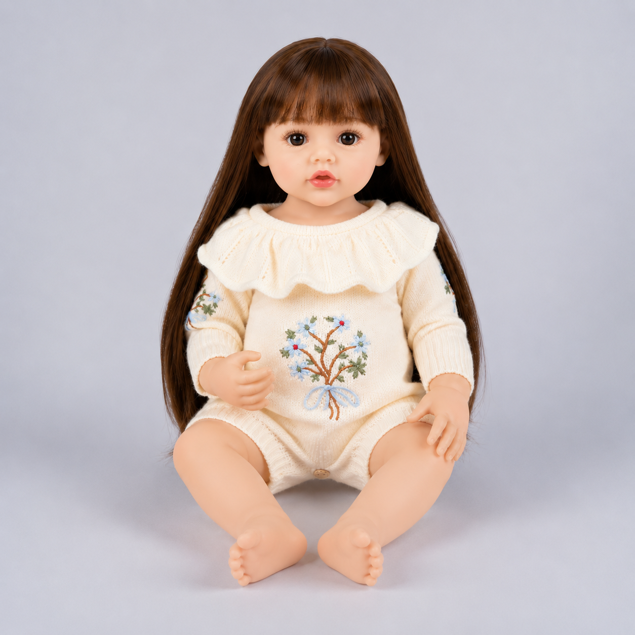 Baby Silicone Doll (Light Yellow Color)