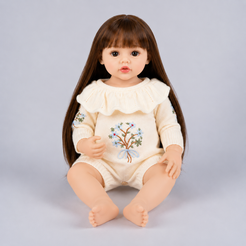 Baby Silicone Doll (Light Yellow Color)