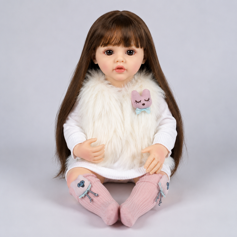 Baby Silicone Doll (White Color)