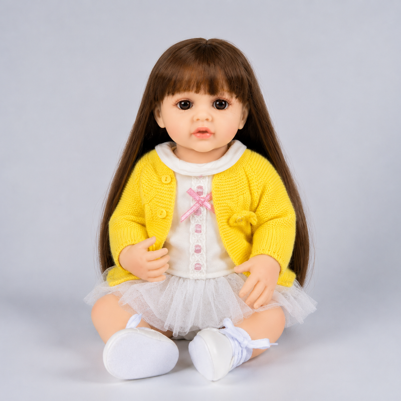 Silicone Doll (Yellow Color)