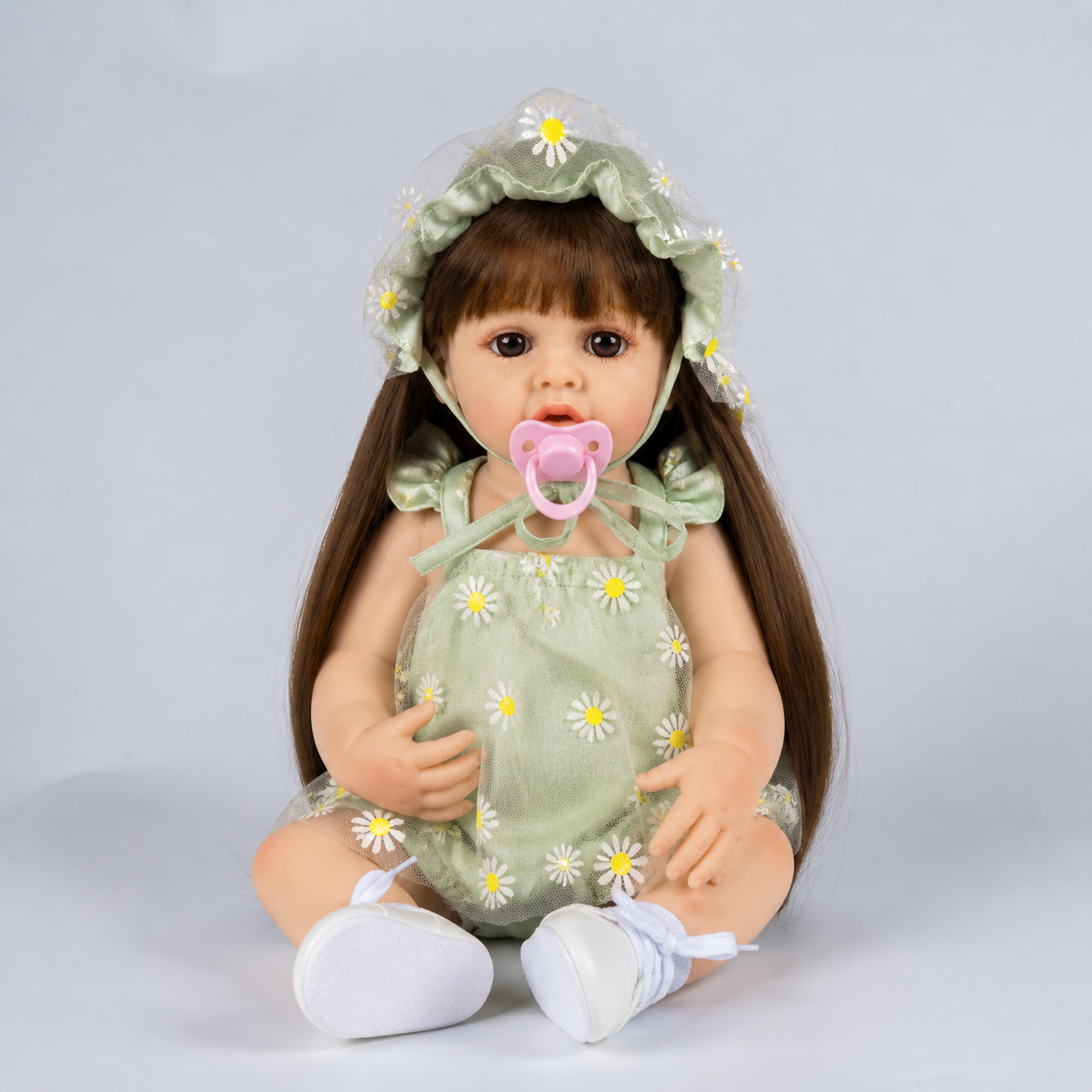 Baby Silicone Doll (Green color)