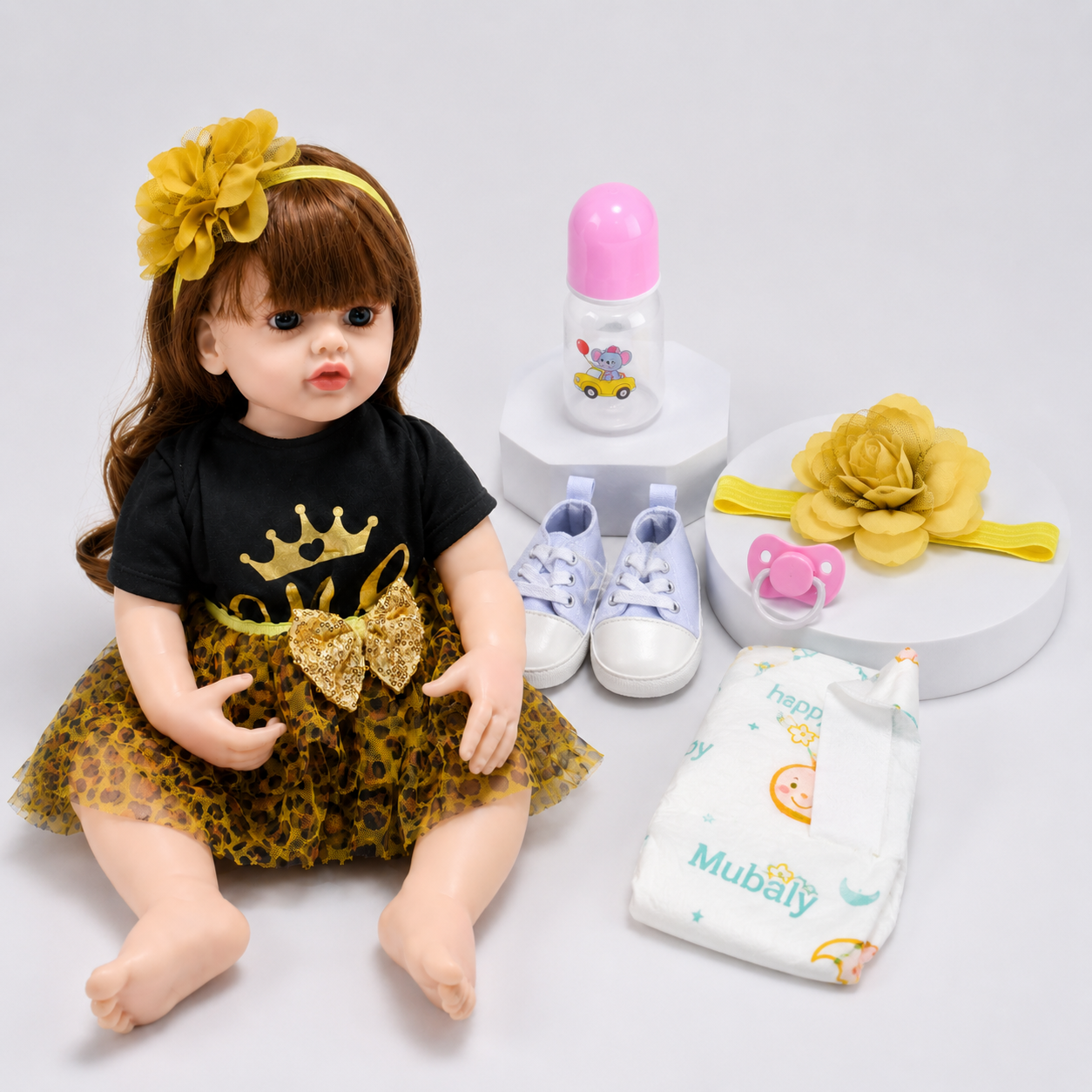 Baby Silicone Doll (Black color)