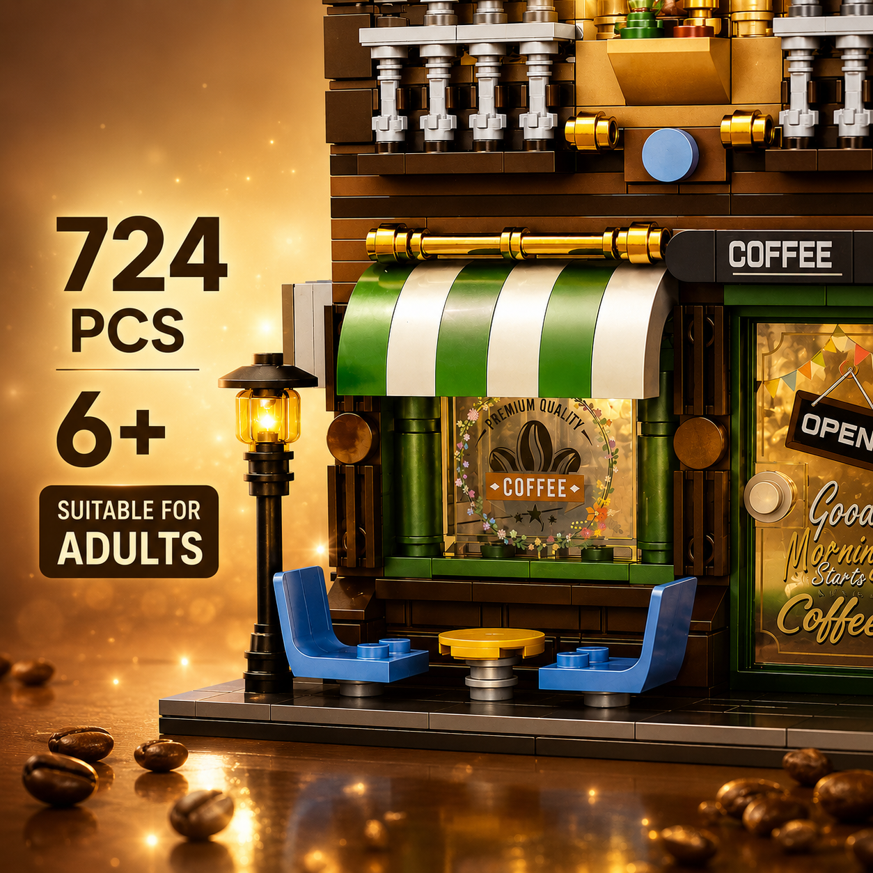 Building Block Lego (Coffee Shop)