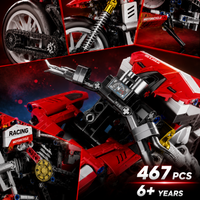 Building Block Motor Cycle