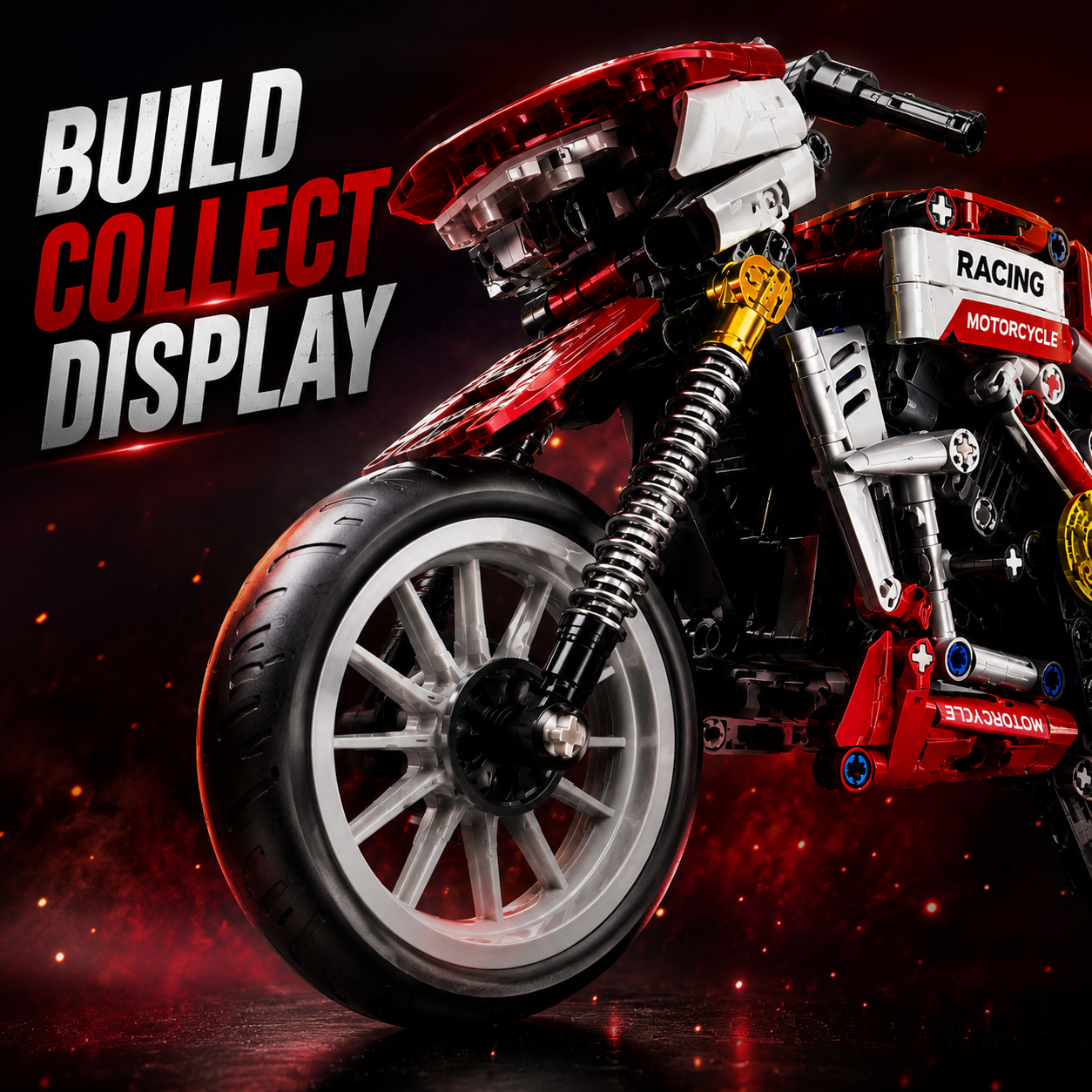 Building Block Motor Cycle