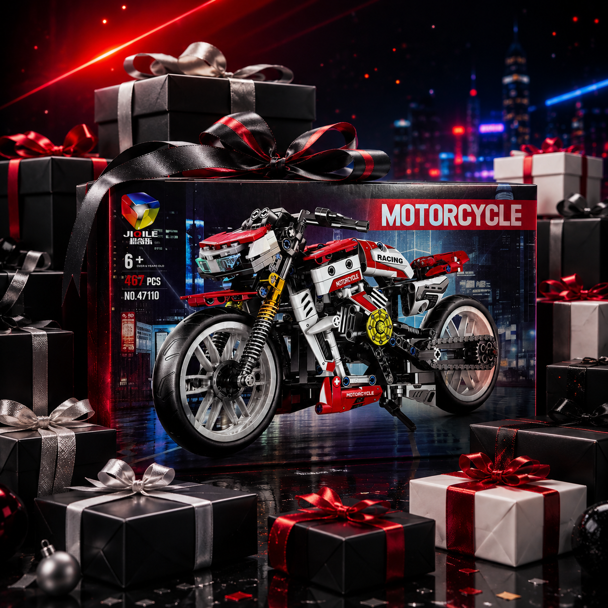 Building Block Motor Cycle