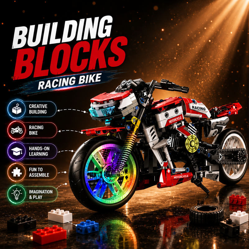 Building Block Motor Cycle