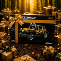 Racing Jeep Building Blocks