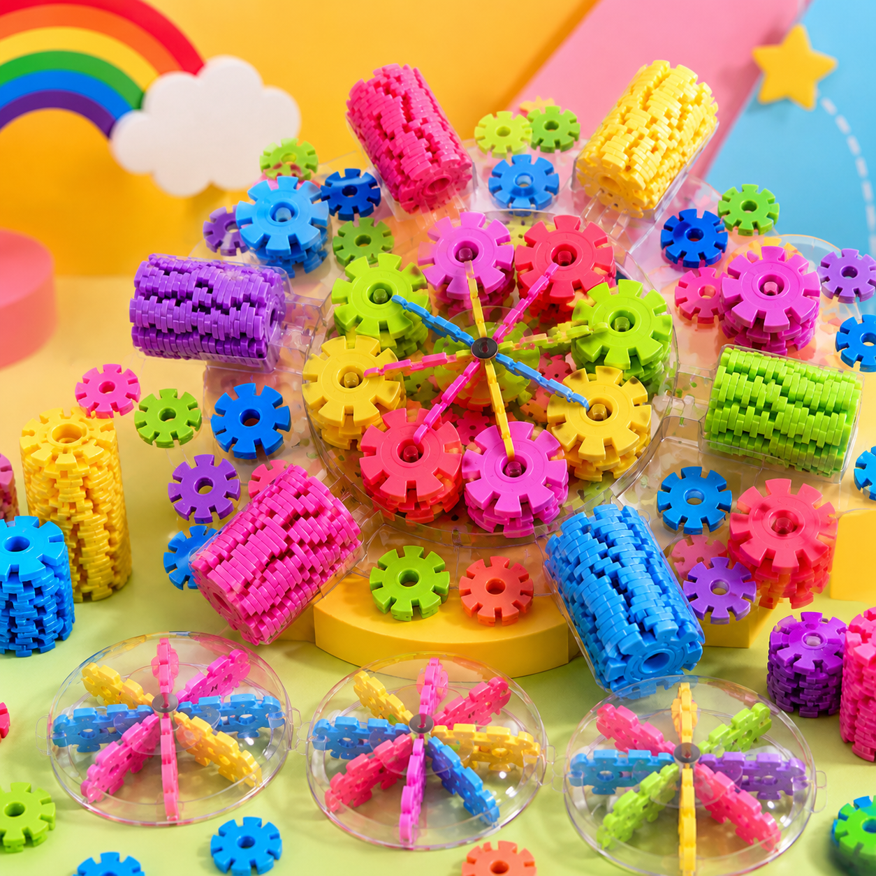 Building Block Snow Set