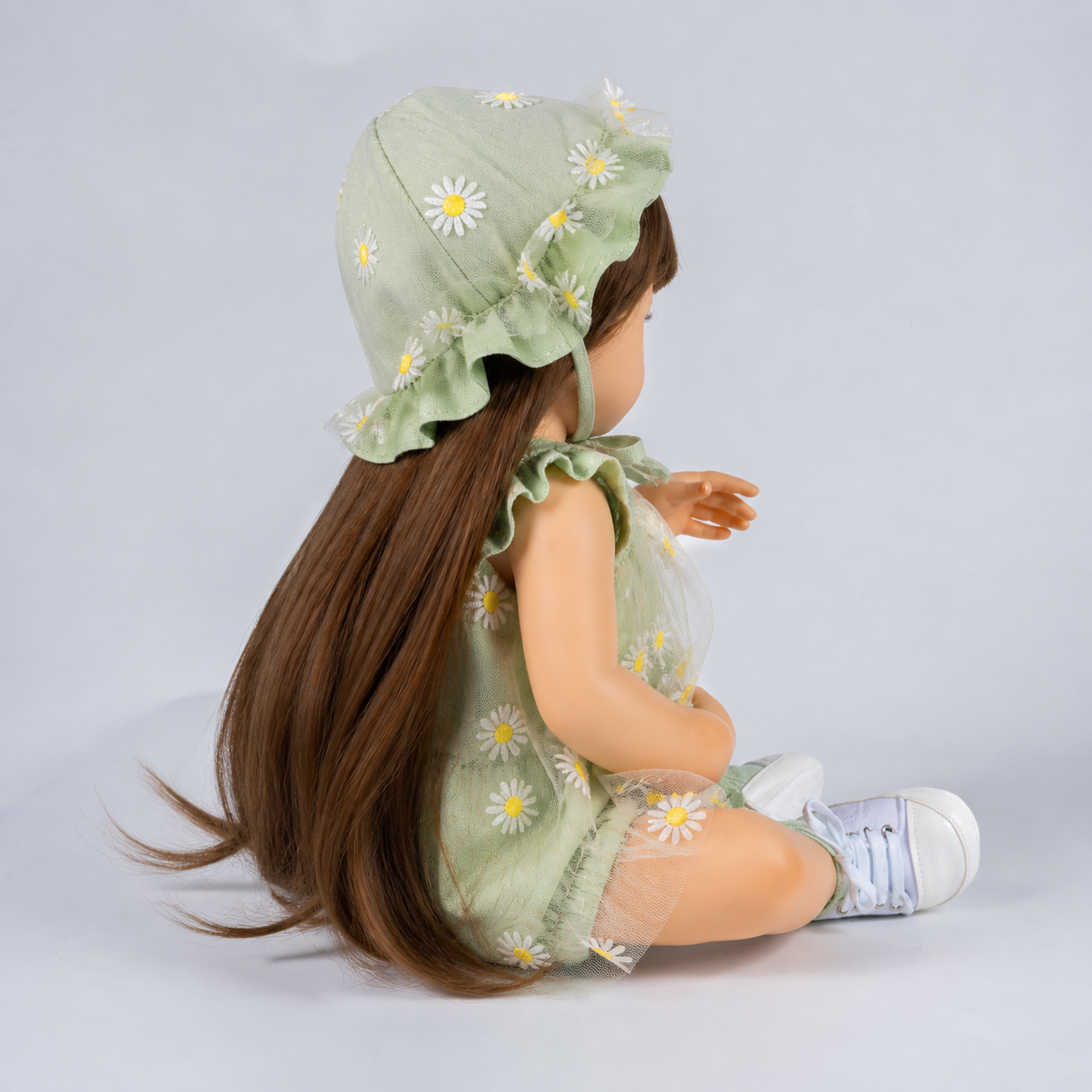 Baby Silicone Doll (Green color)