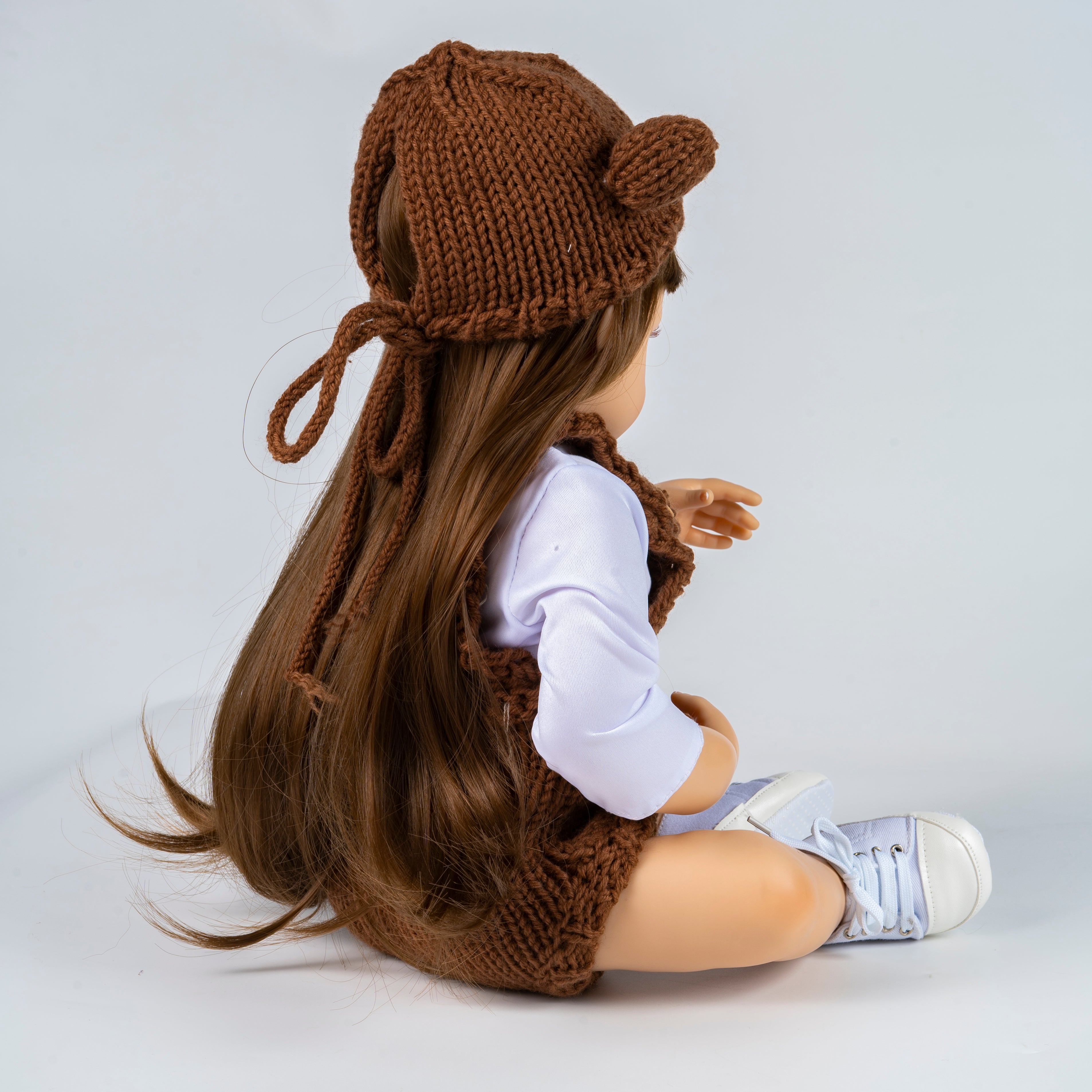 Baby Silicone Doll (Brown Color)