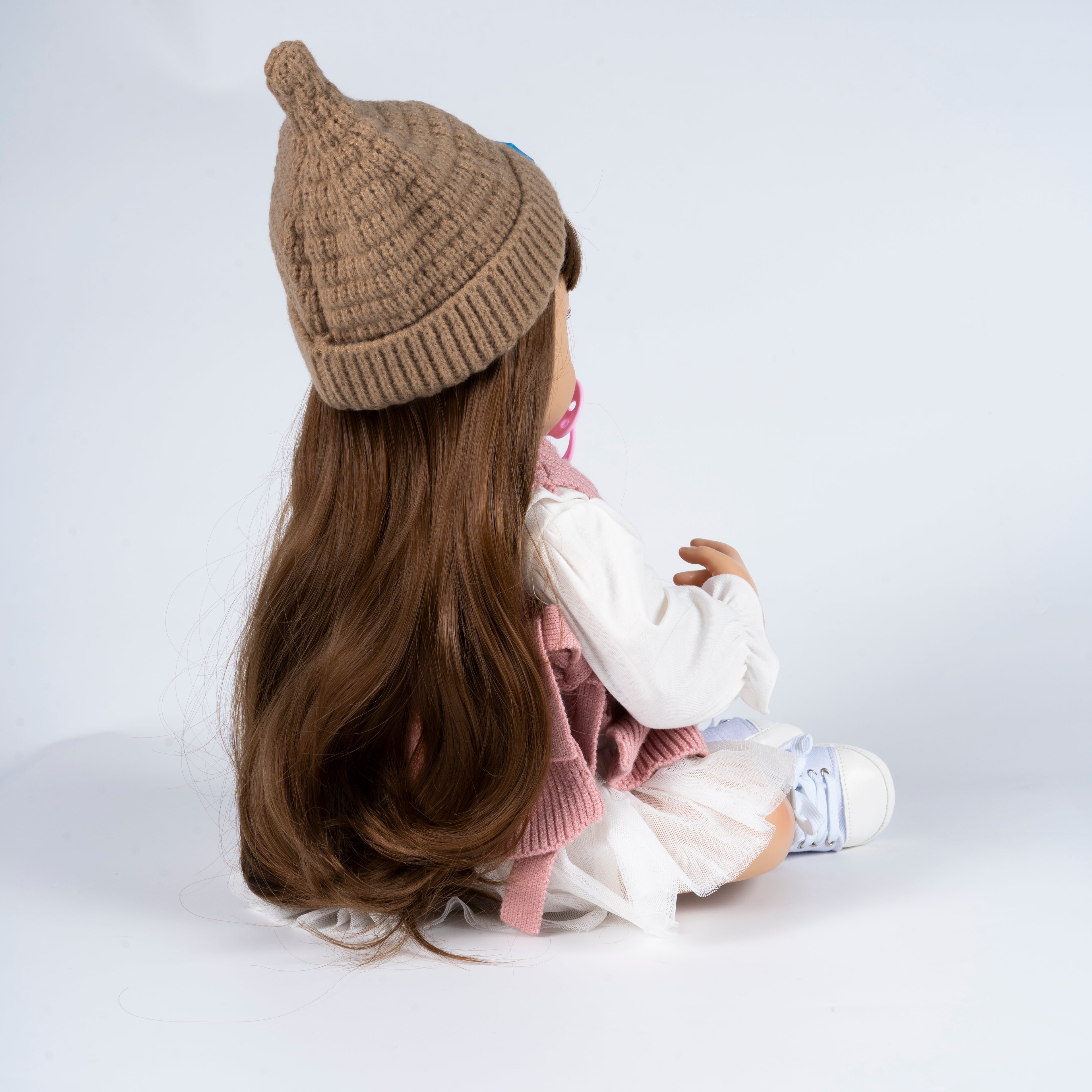 Baby Silicone Doll (Baby Pink)