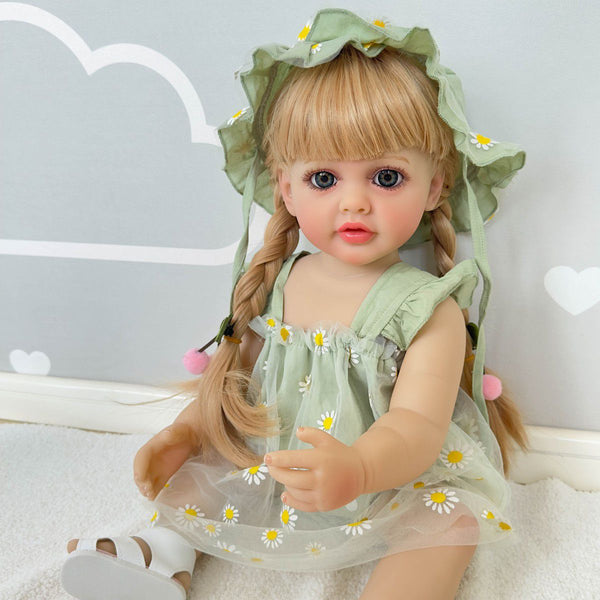 Interactive Baby Silicone Doll